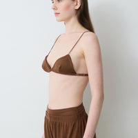 Wool triangle Bra