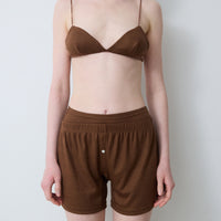 Wool triangle Bra