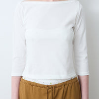 【NEW】Cotton 3/4 Sleeve Tee