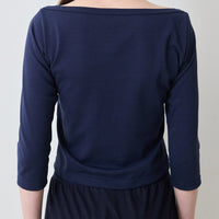【NEW】Cotton 3/4 Sleeve Tee