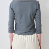 【NEW】Cotton 3/4 Sleeve Tee