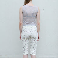 【NEW】Flower Dots Capri Leggings