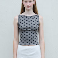 【NEW】Boat Neck Tanktop