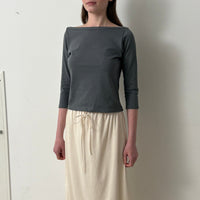 【NEW】Cotton 3/4 Sleeve Tee