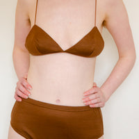 Wool high-waist Shorts
