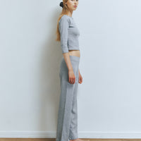 FlowerMesh Cotton 3/4 Sleeve Tshirts