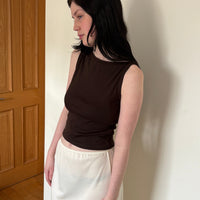 【NEW】Boat Neck Tanktop
