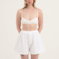 Cotton Linen Bra