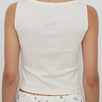 【NEW】Boat Neck Tanktop