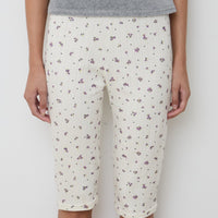 【NEW】Flower Dots Capri Leggings