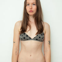 Dots Triangle Bra