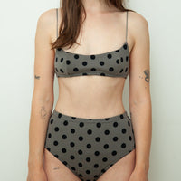 Dots Hiwaist Shorts