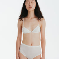 Wool triangle Bra