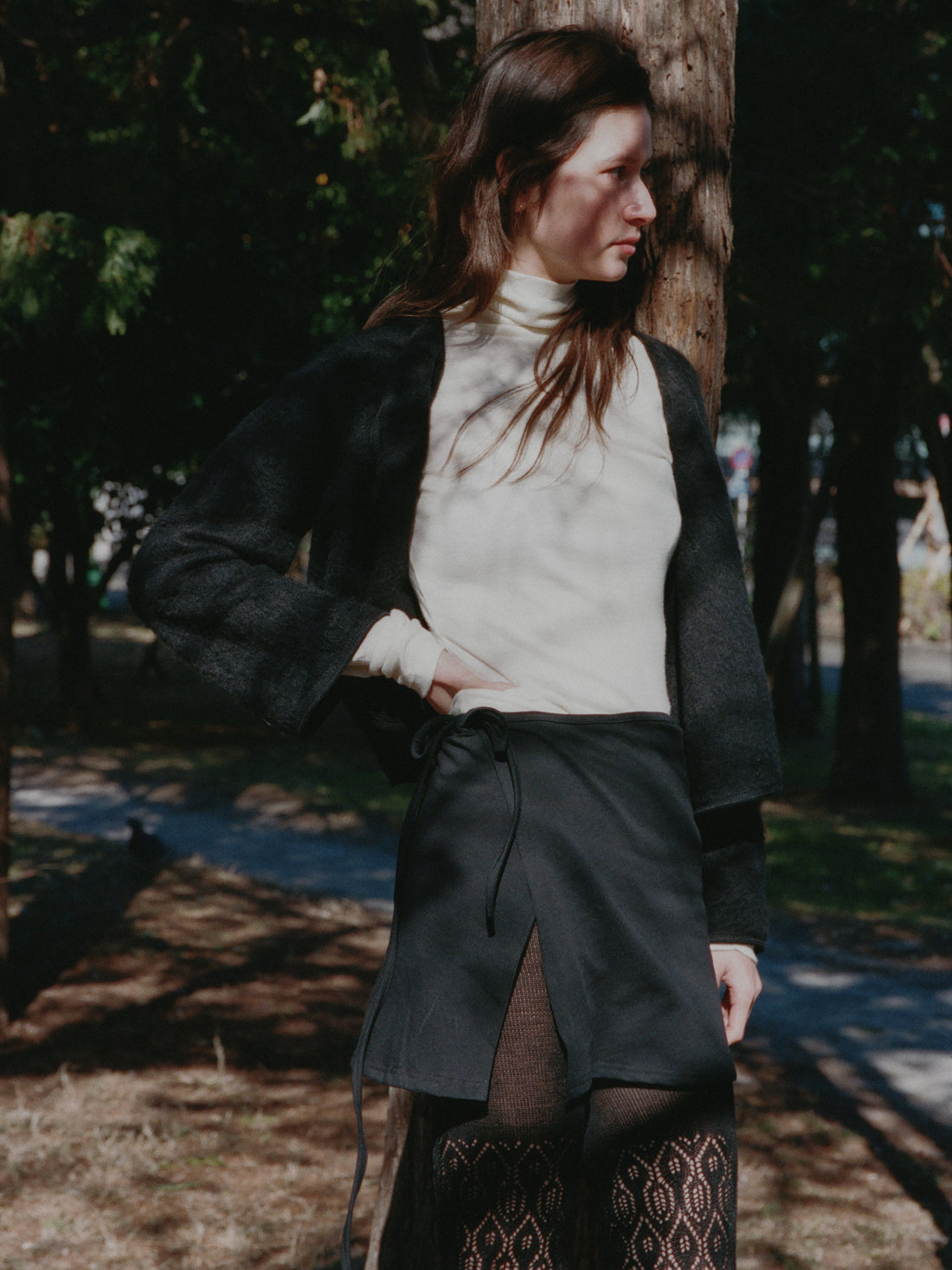 Cotton Wrap skirt