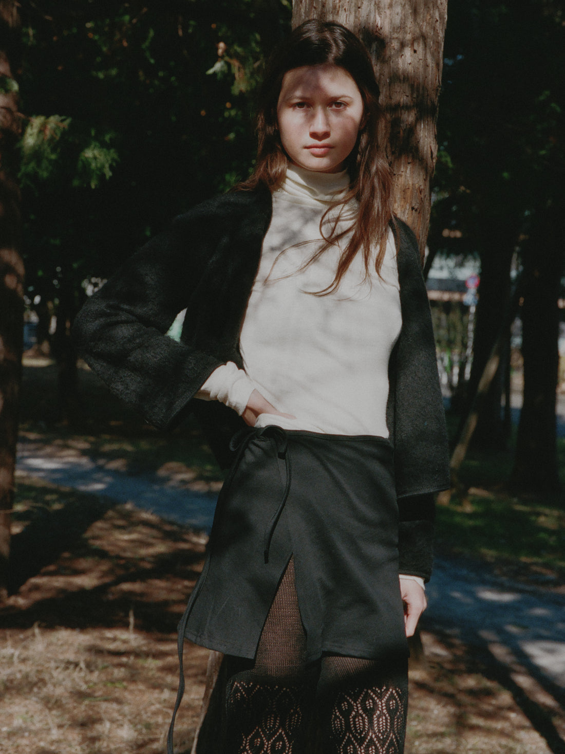 Cotton Wrap skirt