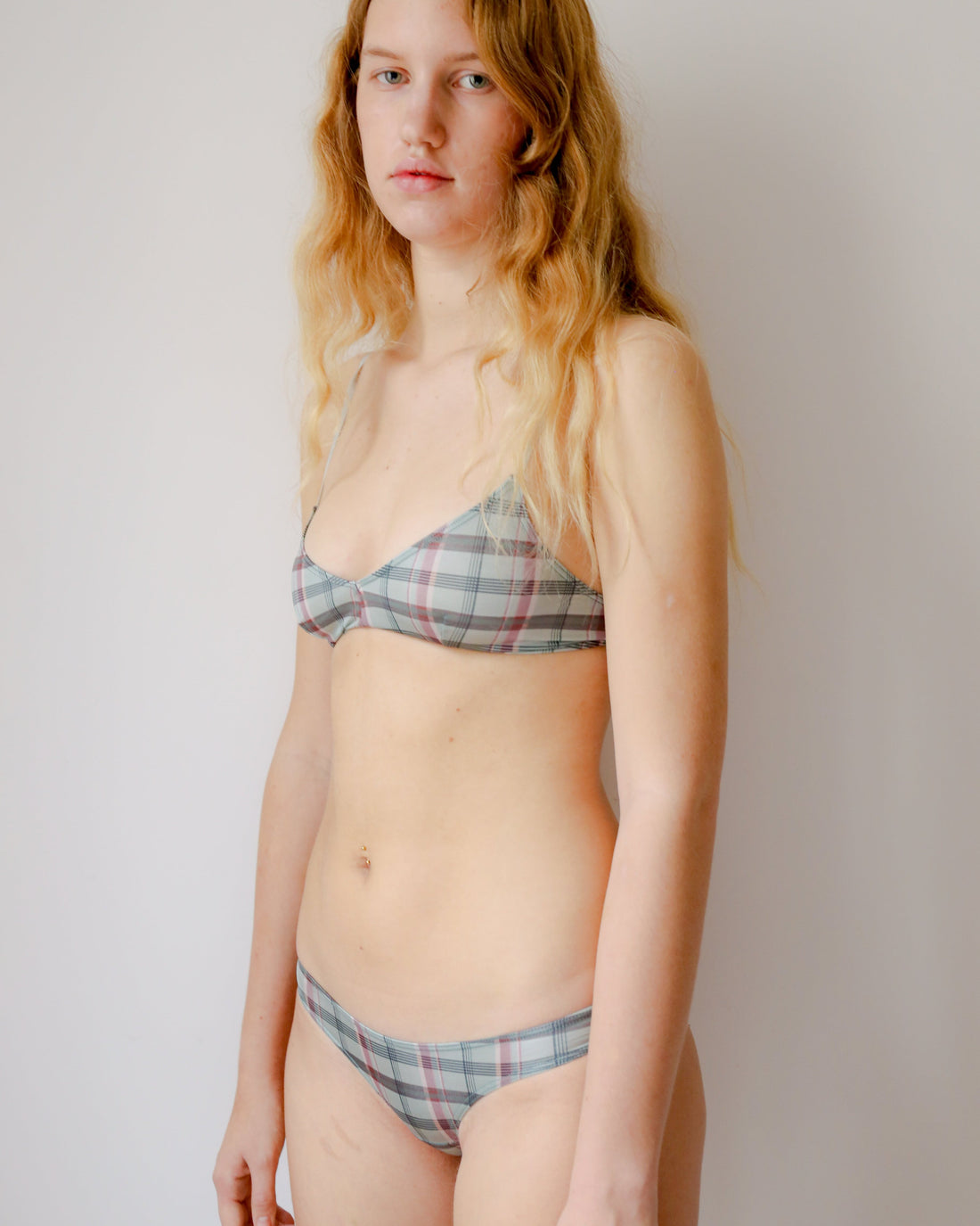 Silk or Check Brief Shorts