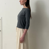 【NEW】Cotton 3/4 Sleeve Tee