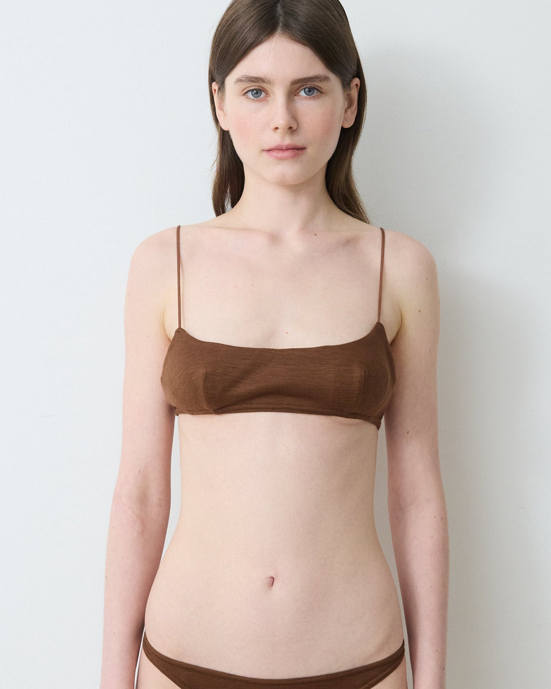 Wool oblong Bra