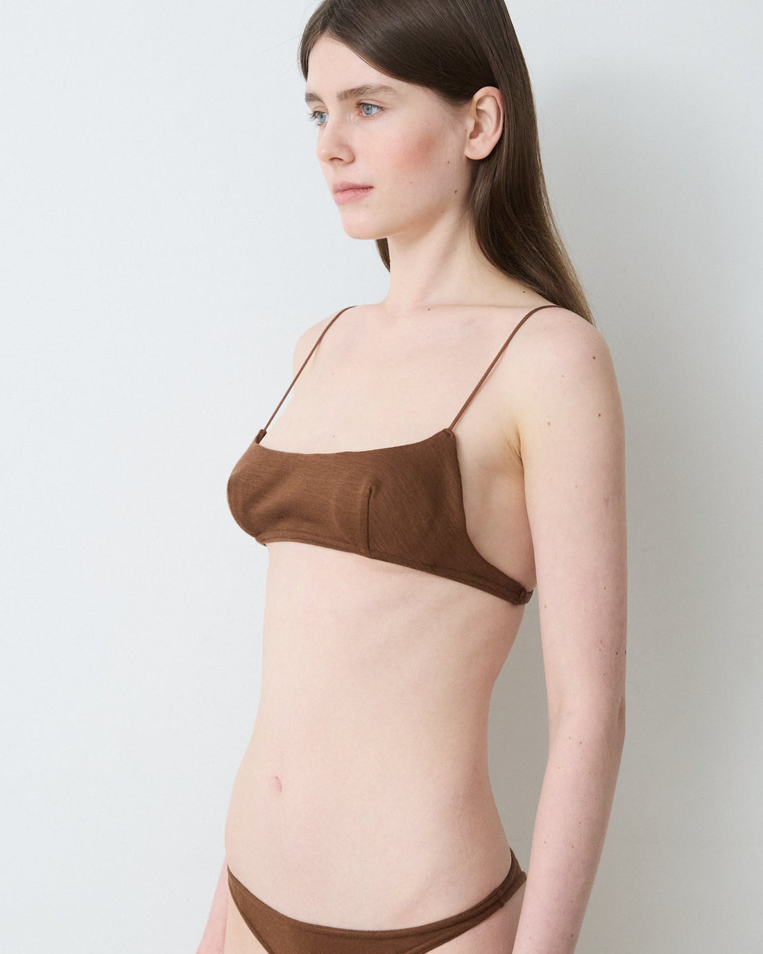 Wool oblong Bra