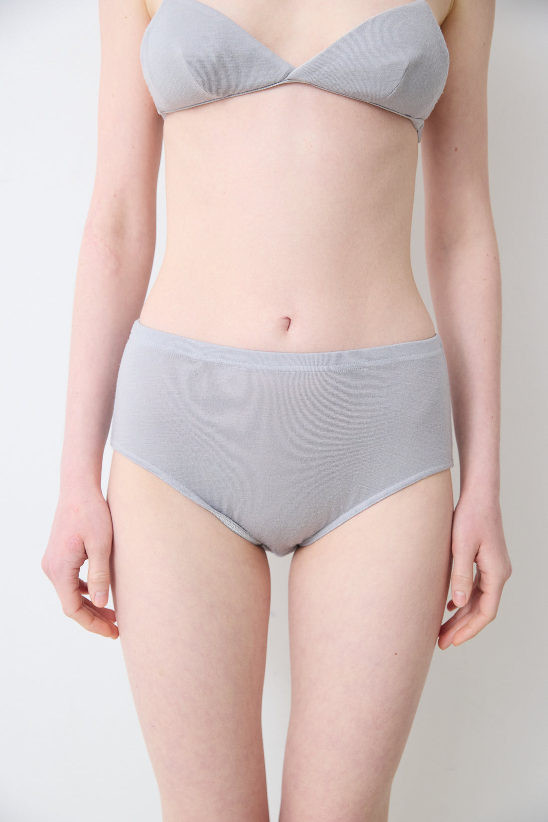 Wool high-waist Shorts