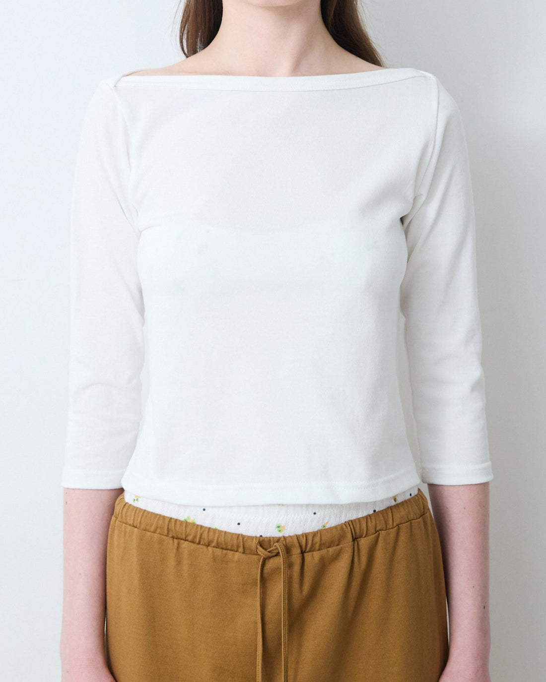 【NEW】Cotton 3/4 Sleeve Tee