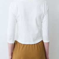 【NEW】Cotton 3/4 Sleeve Tee