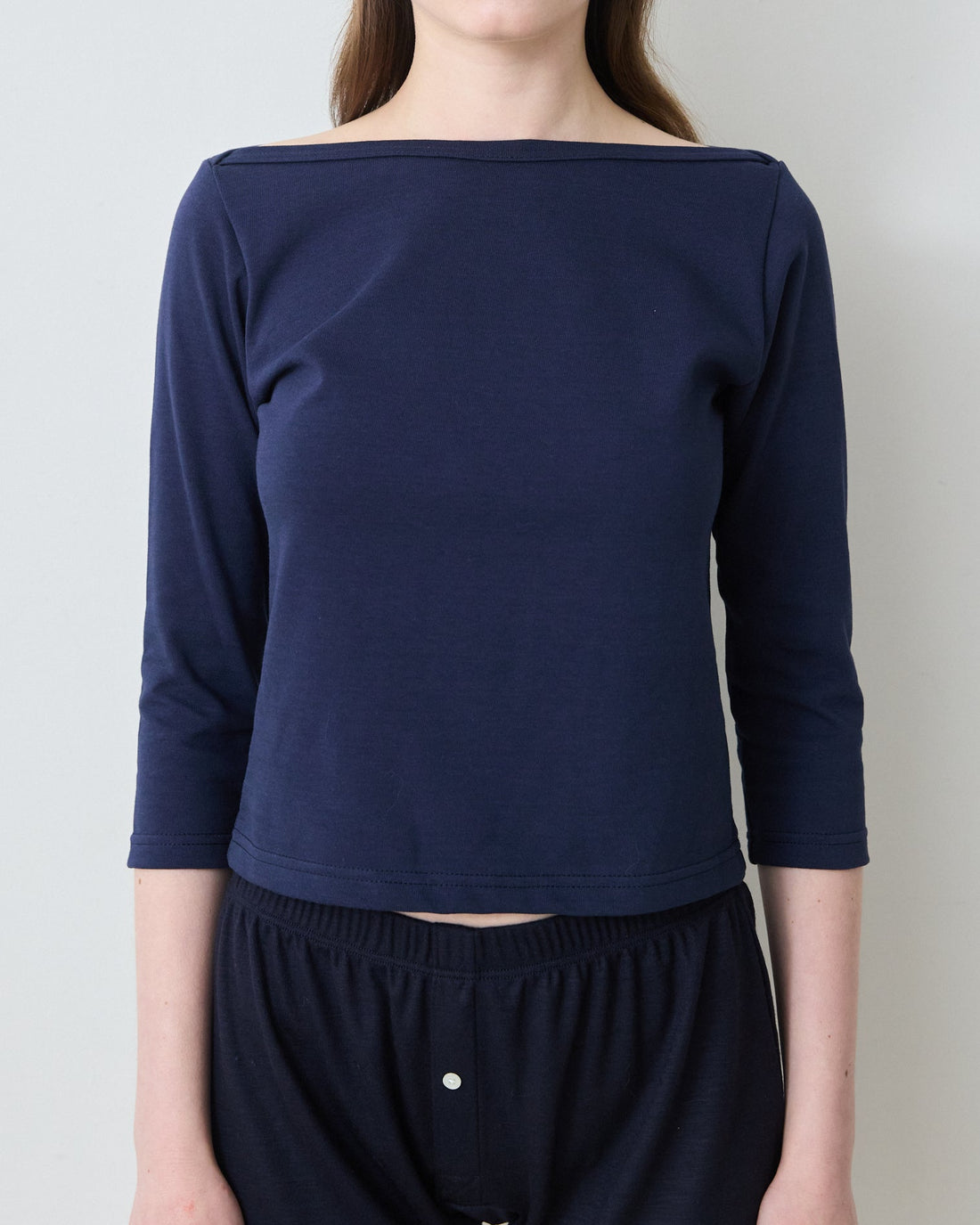 【NEW】Cotton 3/4 Sleeve Tee