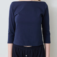【NEW】Cotton 3/4 Sleeve Tee