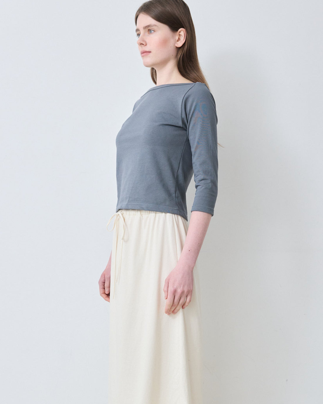 【NEW】Cotton 3/4 Sleeve Tee