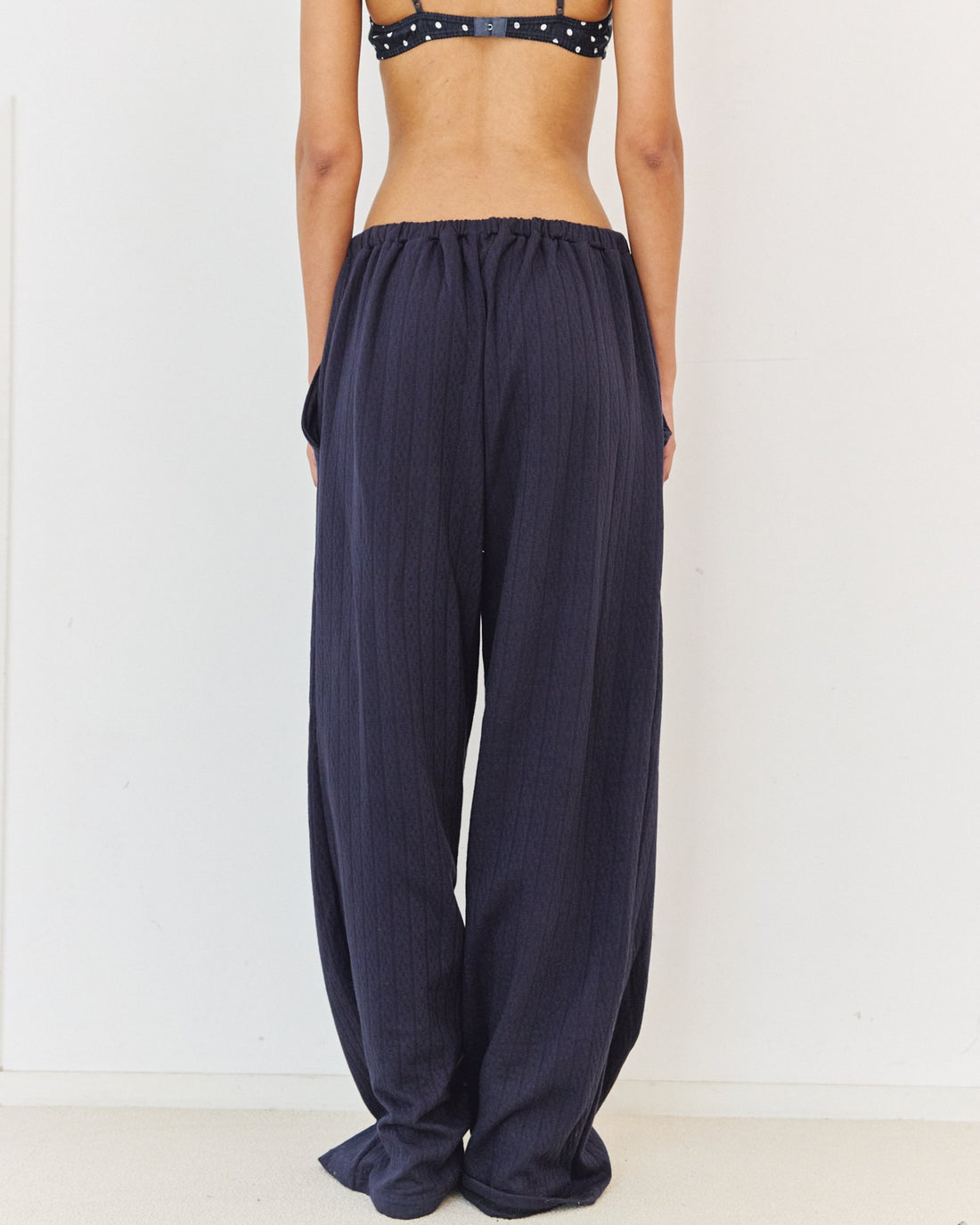 Eyelet knit Easy Pants