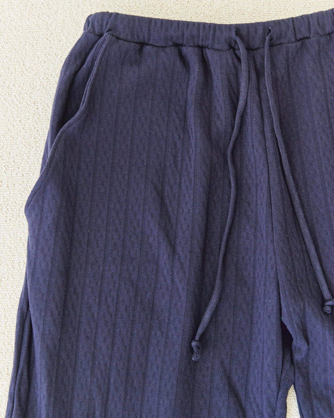 Eyelet knit Easy Pants
