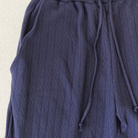 Eyelet knit Easy Pants
