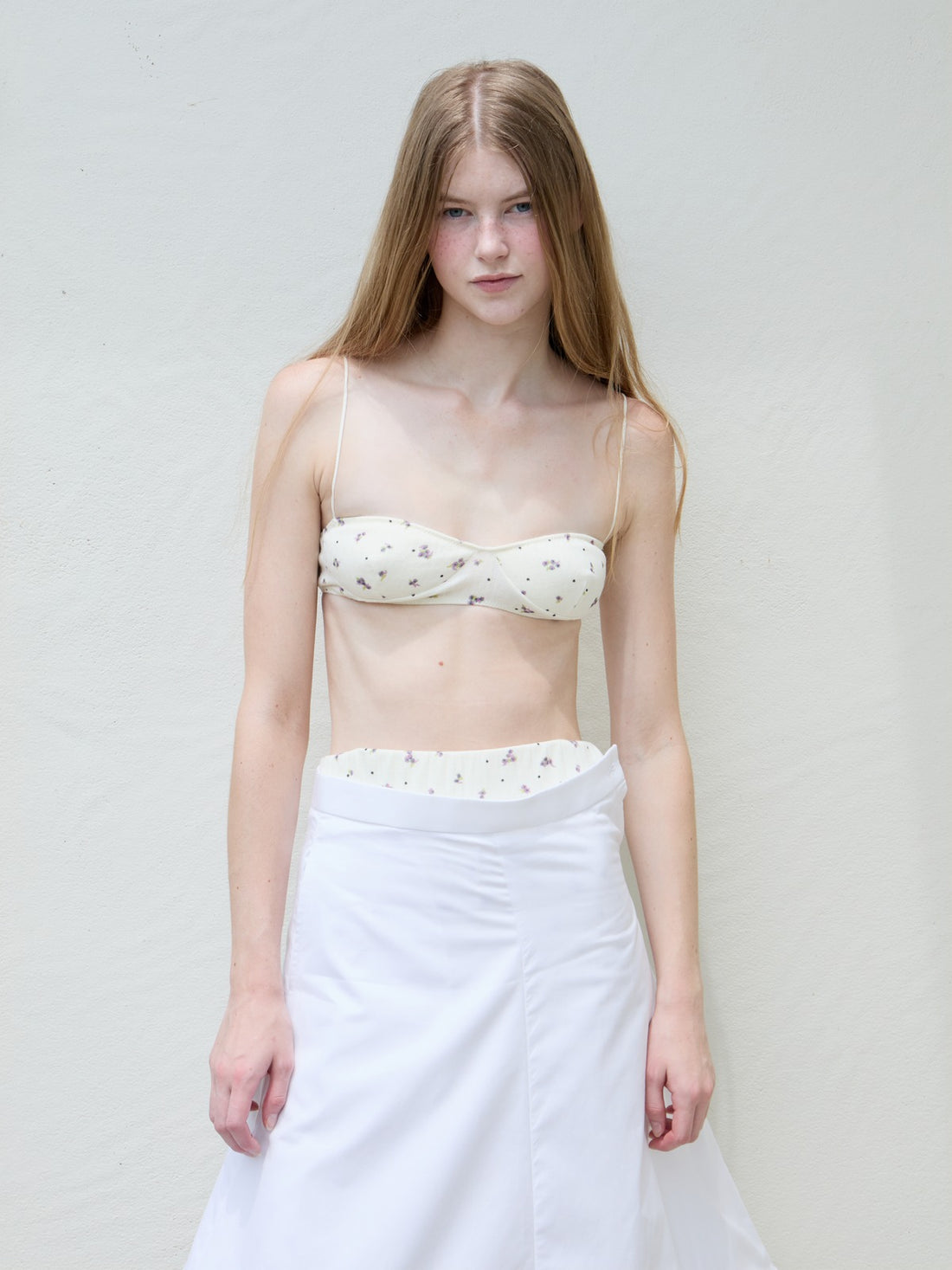 【NEW】Flower Dots Bra
