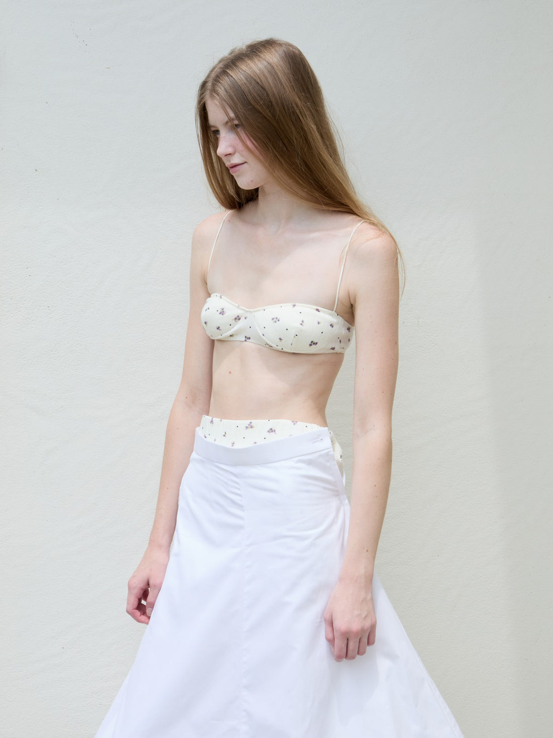 【NEW】Flower Dots Bra