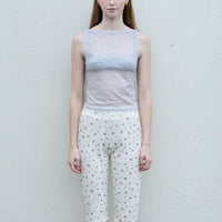 【NEW】Flower Dots Capri Leggings