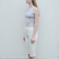 【NEW】Flower Dots Capri Leggings