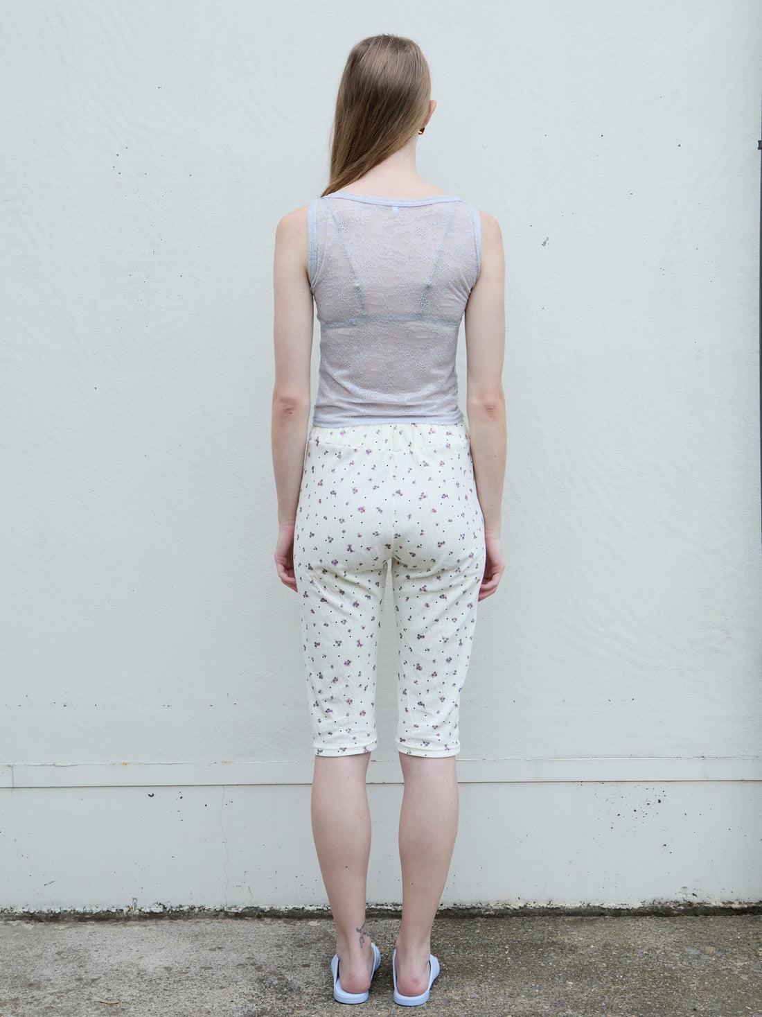 【NEW】Lace Boat Neck TankTop