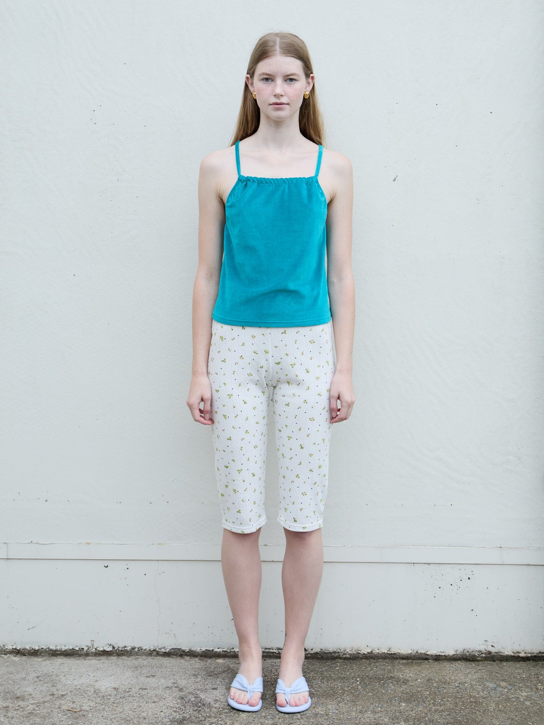 【NEW】Velour 2way Tops