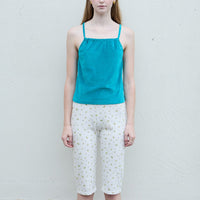 【NEW】Flower Dots Capri Leggings