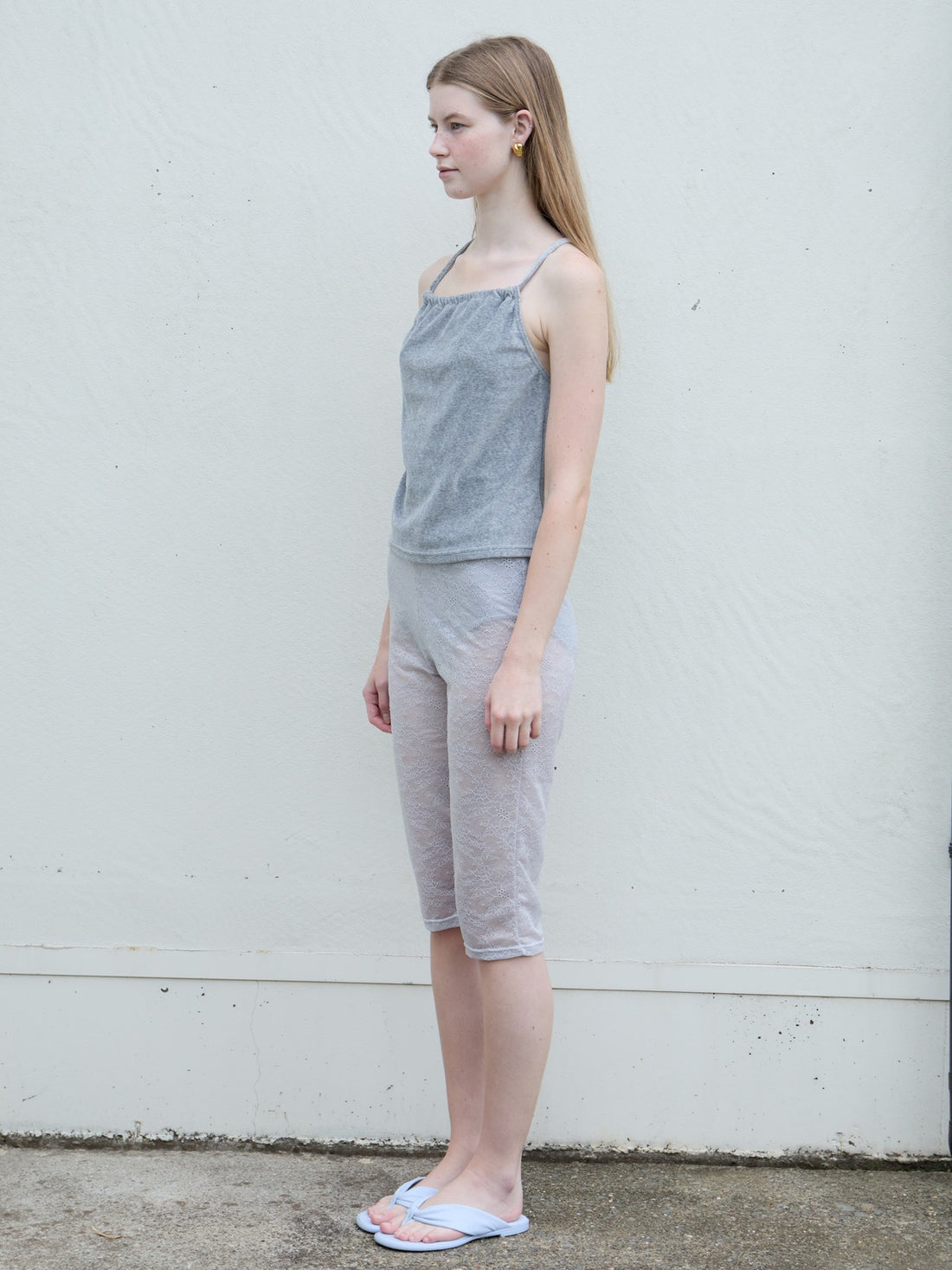 【NEW】Velour 2way Tops