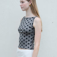 【NEW】Boat Neck Tanktop