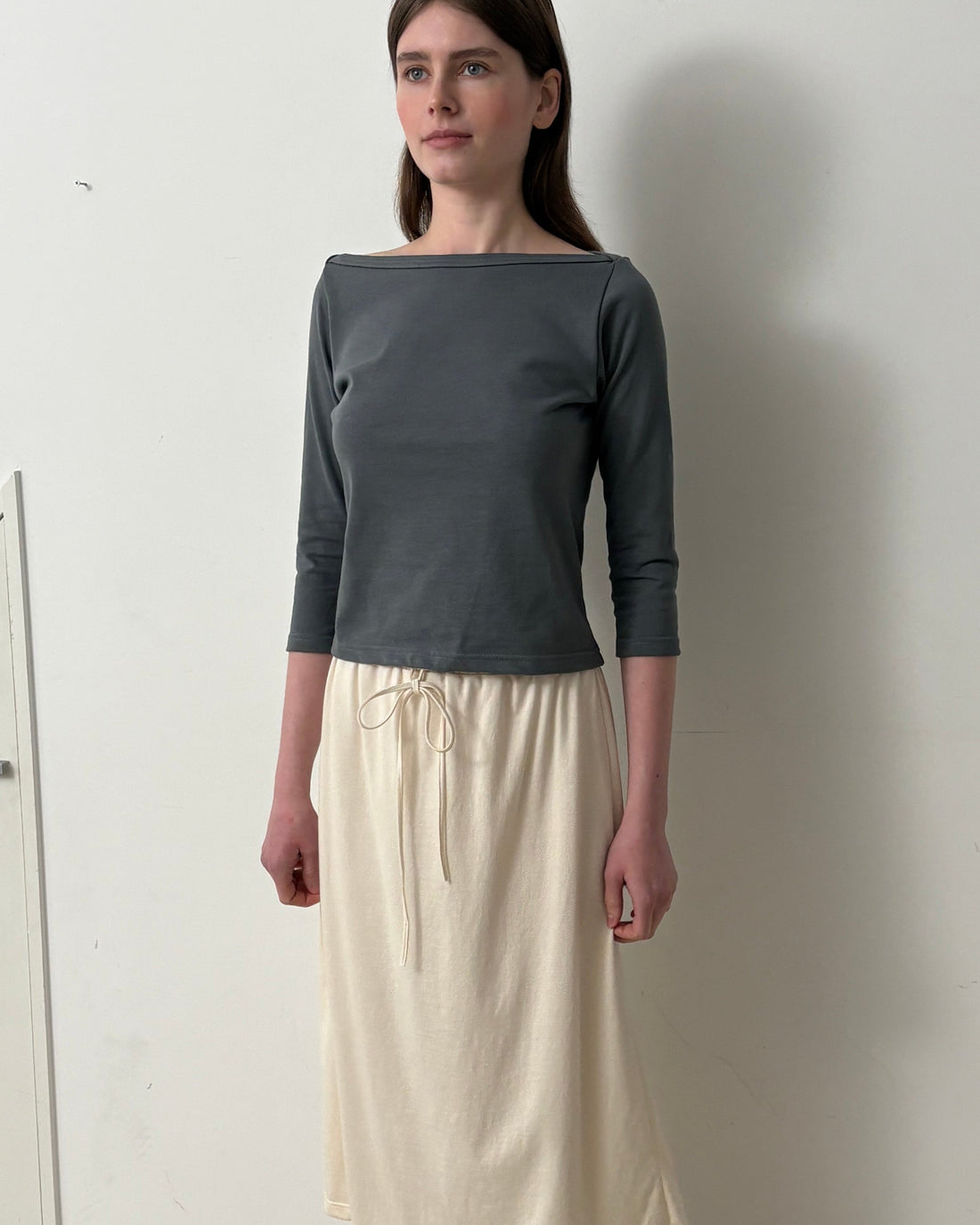 【NEW】Cotton 3/4 Sleeve Tee