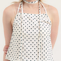 【NEW】Polka Dots 2way Tops