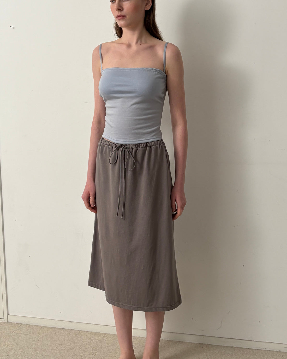 【NEW】Cotton Long Skirt