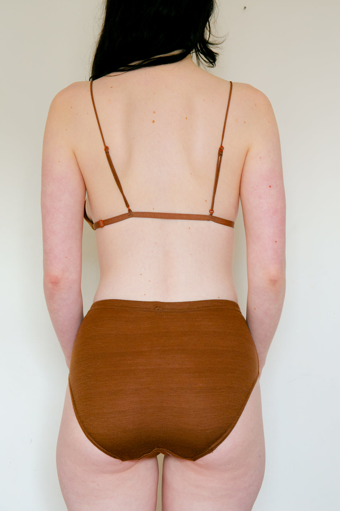 Wool high-waist Shorts