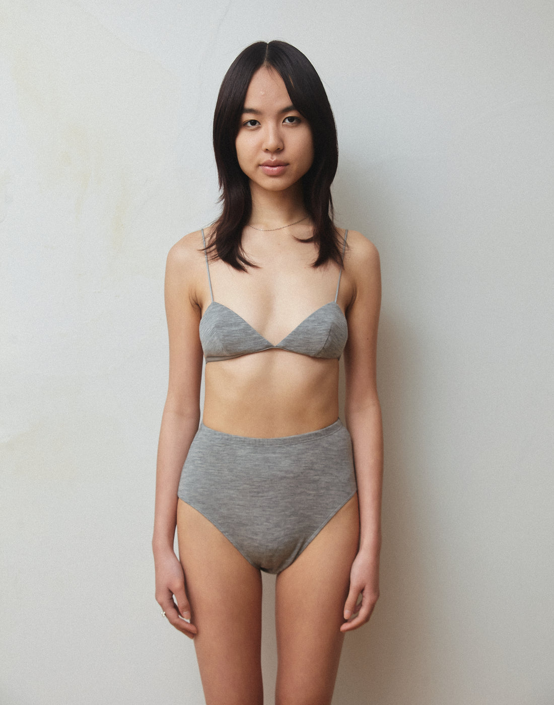 Wool high-waist Shorts