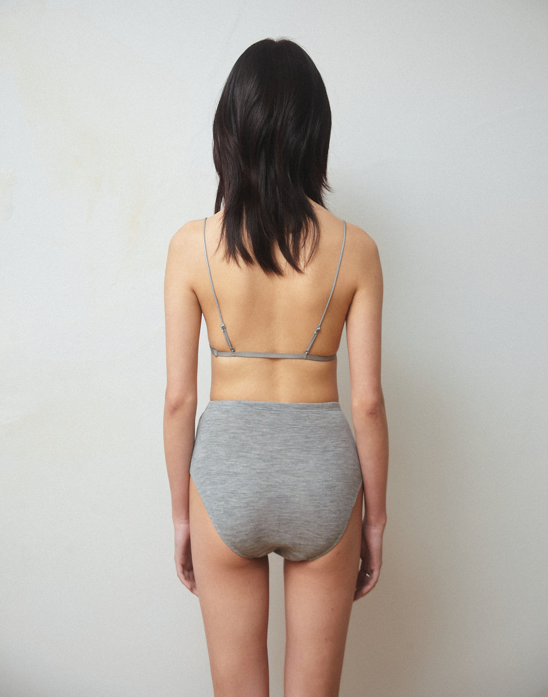 Wool high-waist Shorts