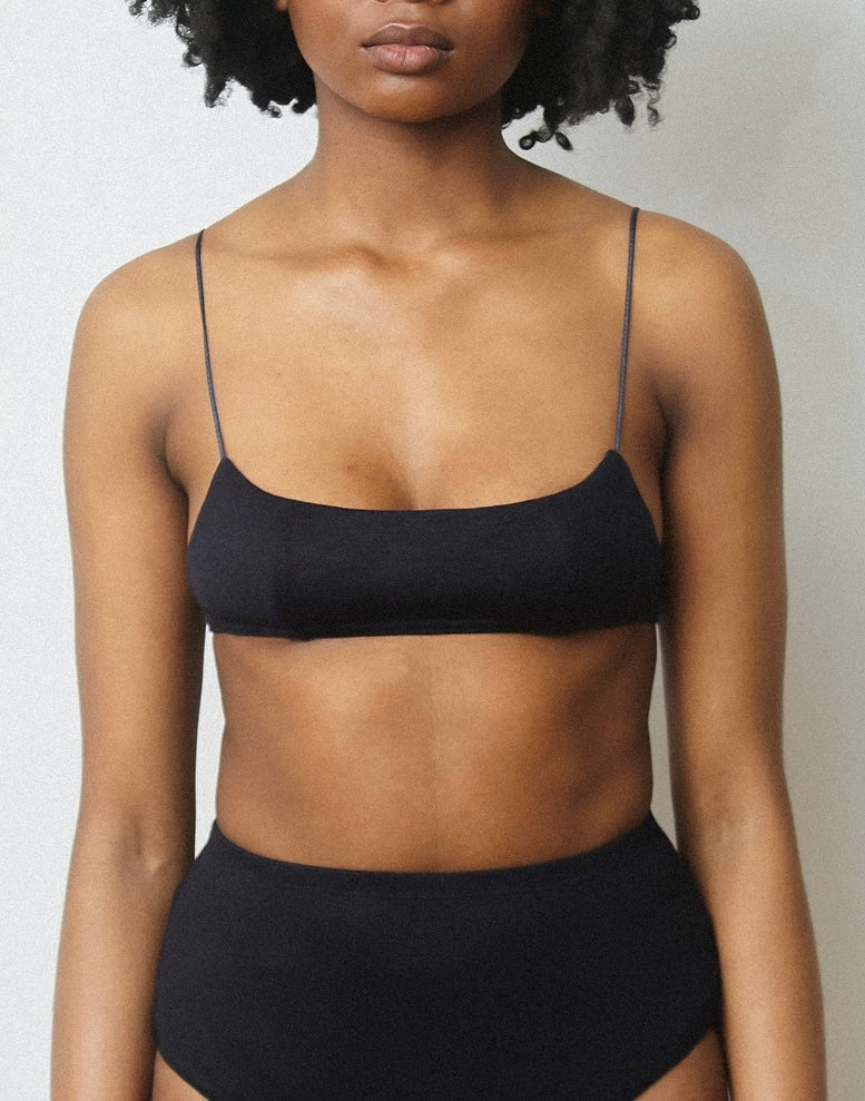 Wool oblong Bra