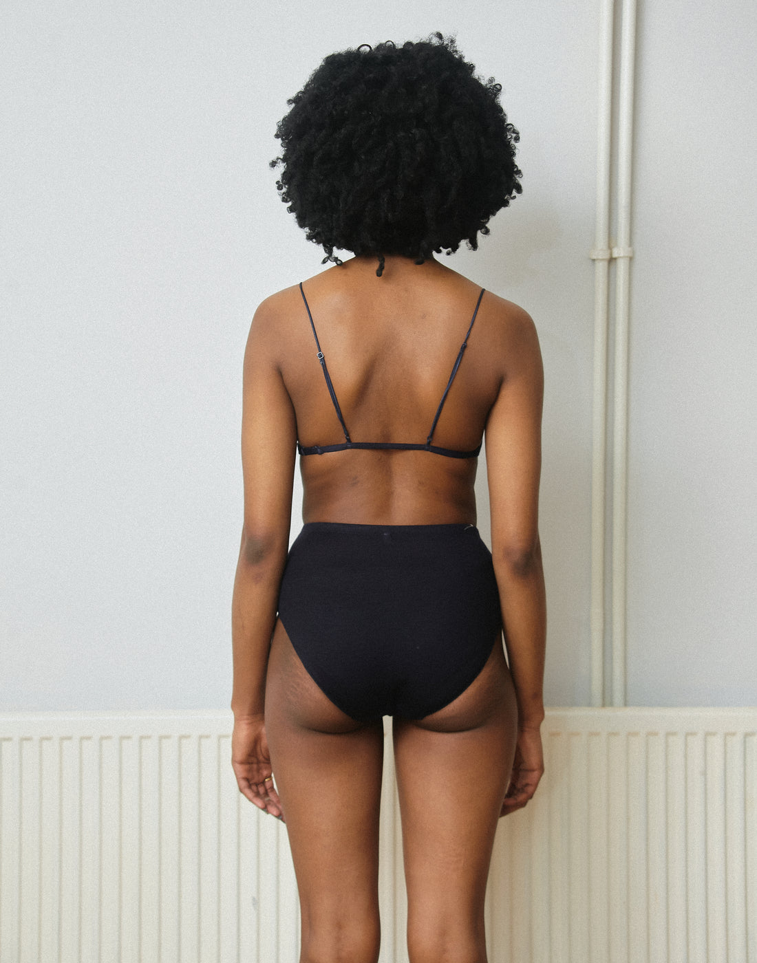 Wool high-waist Shorts
