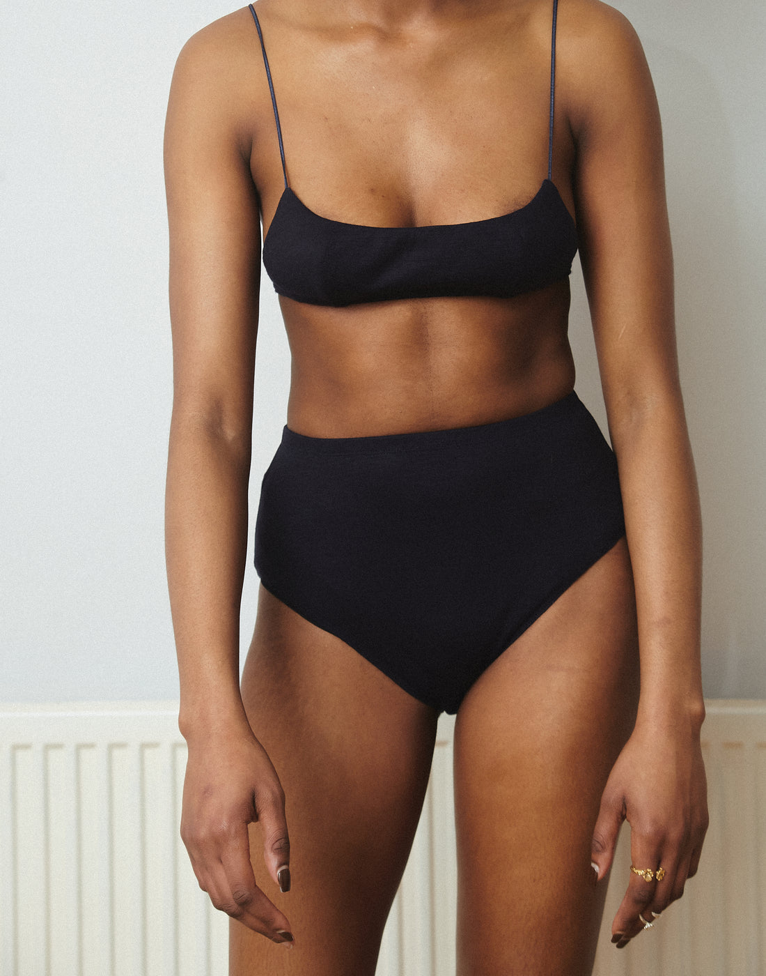 Wool oblong Bra